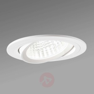 Reflektor wpuszczany LED Varo, 2 x 20° wychylany