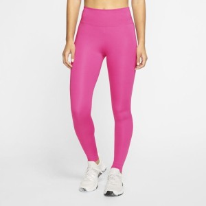 Damskie legginsy ześrednim stanem Nike One Luxe - Różowy