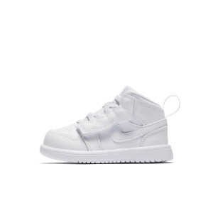 Buty dla niemowląt i maluchów Jordan 1 Mid - Biel