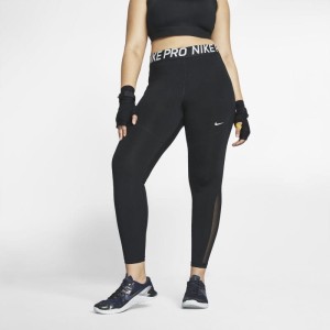 Legginsy damskie Nike Pro (duże rozmiary) - Czerń