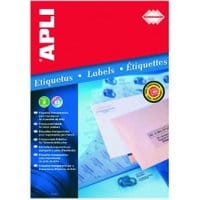 Etykiety transparentne APLI AP10053 210x297mm 10ark.