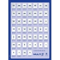 Etykiety uniwersalne MULTI 3 AP4720 70x16,9mm 100ark.