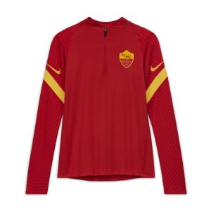Treningowa koszulka piłkarska dla dużych dzieci A.S. Roma Strike - Czerwony