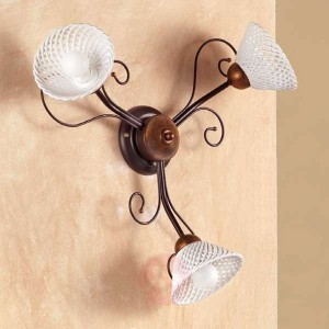 Stylowa lampa sufitowa RETINA 3 punktowa