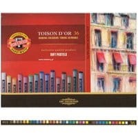 Kredki pastele suche KOH-I-NOOR Toison Dor 36 kolorów