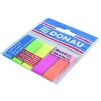 Zakładki indeksujące DONAU 12x45mm 5 kolorów
