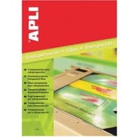 Folia do rzutników APLI do drukarek atramentowych 100ark.