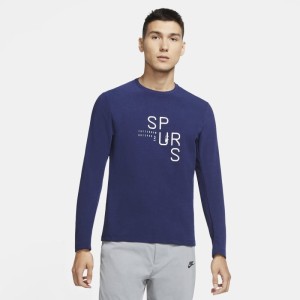 Męska bluza z długim rękawem Tottenham Hotspur Tech Pack - Niebieski