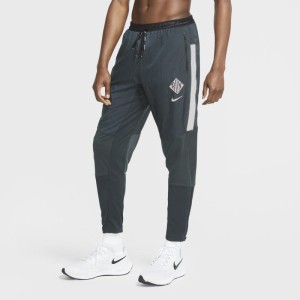 Męskie spodnie do biegania Nike Phenom Elite Wild Run - Zieleń