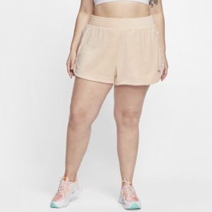 Spodenki damskie Nike Sportswear (duże rozmiary) - Brązowy