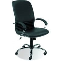 Fotel NOWY STYL Mirage Steel skórzany SP1 czarny