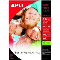 Papier fotograficzny APLI Foto Best Price Photo Paper A4 140g/m2 100ark.