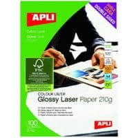 Papier fotograficzny APLI A4 błyszczący 160g/m2 100ark.