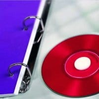 Piankowe kółka na płyty CD/DVD APLI AP11671 35szt.