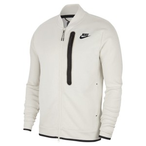 Kurtka męska Nike Sportswear Tech Fleece - Biel