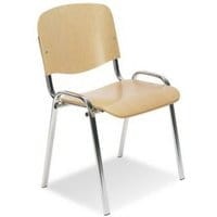 Krzesło NOWY STYL Iso Wood chrom