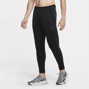 Męskie spodnie z dzianiny Nike Pro - Czerń