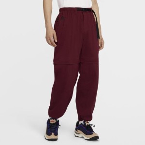 Męskie spodnie z odpinanymi nogawkami Nike ACG - Czerwony