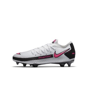 Korki piłkarskie na twardą murawę dla dużych dzieci Nike Jr. Phantom GT Pro FG - Biel