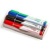 Marker do tablic suchościeralnych RYSTOR RSP-0330 komplet 4szt. z gąbką