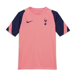 Koszulka piłkarska z krótkim rękawem dla dużych dzieci Tottenham Hotspur Strike - Różowy