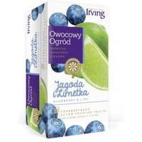 Herbata ekspresowa IRVING Owocowy Ogród jagoda i limetka 20szt.