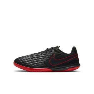 Halowe buty piłkarskie dla małych/dużych dzieci Nike Jr. Tiempo Legend 8 Academy IC - Czerń