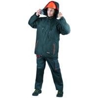 Kurtka softshellova EMERTON rozmiar "S- XXXL" antracytowo-pomarańczowa