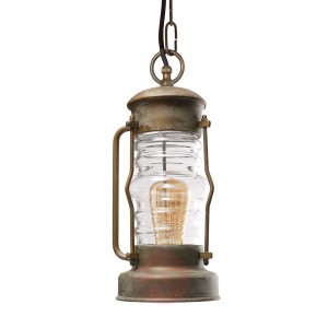 Lampa wisząca Antiko latarnia, odporna wodę morską