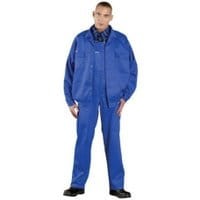 Ubranie robocze REIS Oliwier bluza + ogrodniczki niebieskie