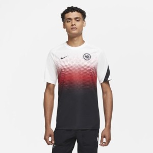 Męska przedmeczowa koszulka piłkarska z krótkim rękawem Eintracht Frankfurt - Biel