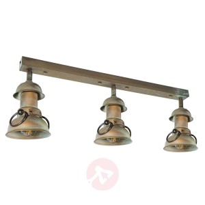 RAVENNA - lampa sufitowa, miedź antyk