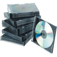 Pudełko na CD/DVD Q-CONNECT Slim 25szt.