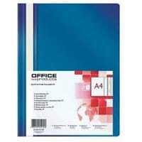 Skoroszyt OFFICE PRODUCTS PP miękki niebieski 10szt.