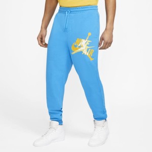 Męskie spodnie z lekkiej dzianiny Jordan Jumpman Classics - Niebieski
