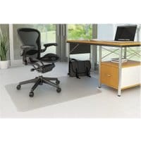 Mata pod krzesło Q-CONNECT na twarde podłogi kształt "T" 122x91,4cm