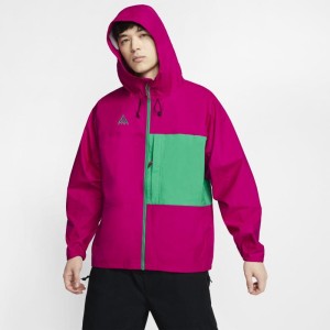 Łatwa do spakowania kurtka przeciwdeszczowa Nike ACG - Różowy
