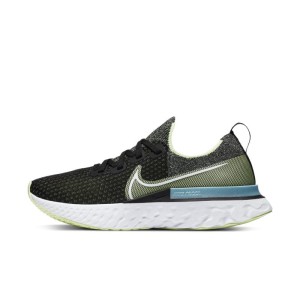 Damskie buty do biegania Nike React Infinity Run Flyknit - Czerń