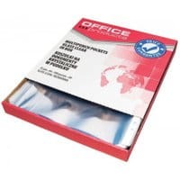 Koszulka na dokumenty Office Products krystaliczna w kartonie 55mic 100szt.