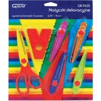 Nożyczki dekoracyjne Grand Fiorello 16cm 5 końcówek