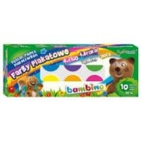 Farby plakatowe Bambino St.Majewski 10 kolorów 20ml