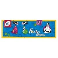 Farby szkolne Astra 12 kolorów 20ml
