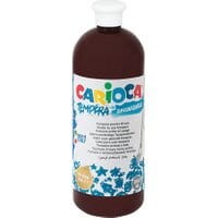 Farba Carioca tempera 1000 ml brązowa