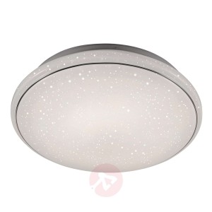 Duża lampa sufitowa LED Jupiter, gwieździste niebo