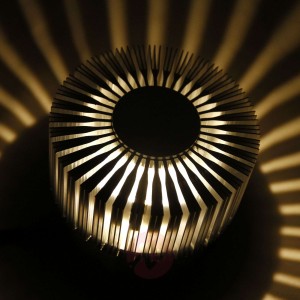 Wyjątkowo efektowna lampa ścienna POWER LED