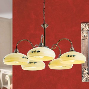 Dworkowa lampa wisząca VIVIANNE