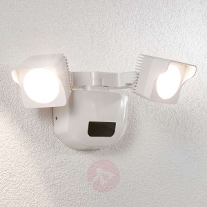 Zewn. lampa ścienna LED Alexine z czujnikiem 2pkt.