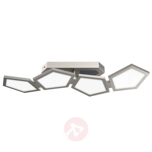 Funkcjonalna lampa sufitowa LED Poly z pilotem