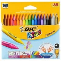 Kredki świecowe Bic 18 kolorów w pudełku