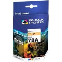 Tusz BLACK POINT HP C6578A nr 78A trójkolorowy
